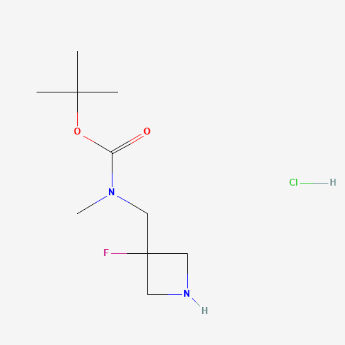 tert-Butyl ((3-fluoroazetidin-3-yl)methyl)(methyl)carbamate hydrochloride