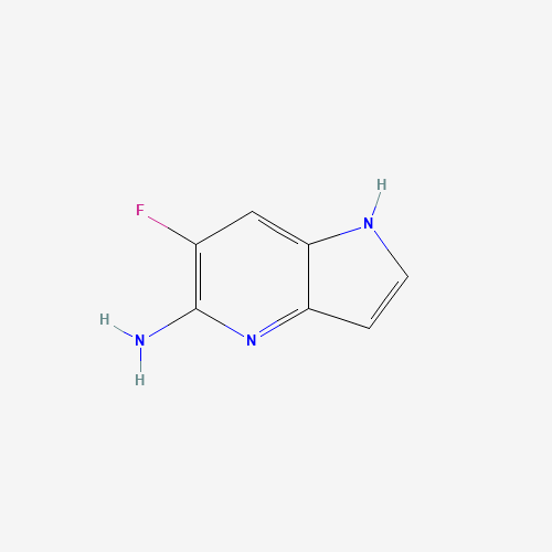 6-Fluoro-1H-pyrrolo[3,2-b]pyridin-5-amine