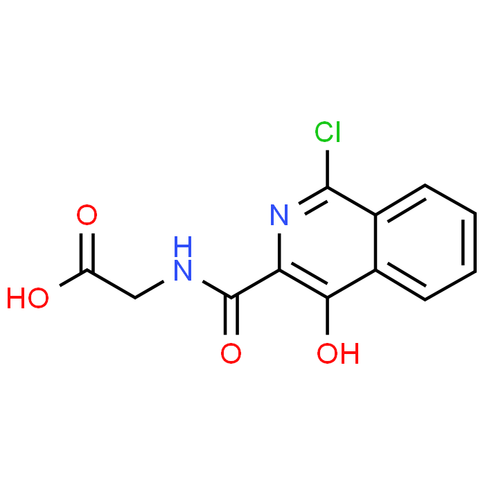 (1-Chloro-4-hydroxyisoquinoline-3-carbonyl)glycine