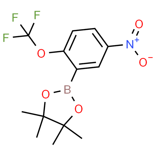 4,4,5,5-Tetramethyl-2-(5-nitro-2-(trifluoromethoxy)phenyl)-1,3,2-dioxaborolane