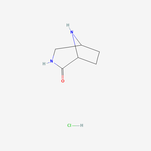 3,8-Diazabicyclo[3.2.1]octan-2-one hydrochloride