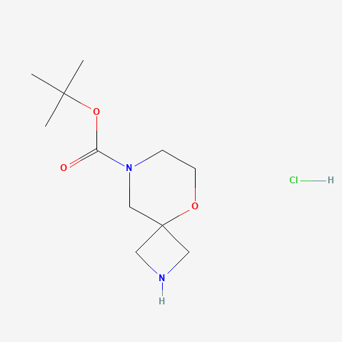 tert-Butyl 5-oxa-2,8-diazaspiro[3.5]nonane-8-carboxylate hydrochloride