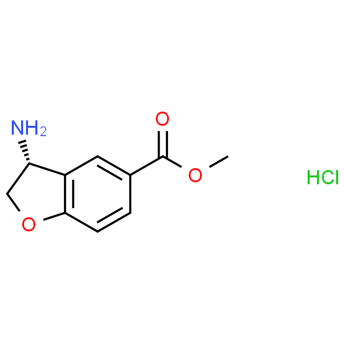 (R)-Methyl 3-amino-2,3-dihydrobenzofuran-5-carboxylate hydrochloride