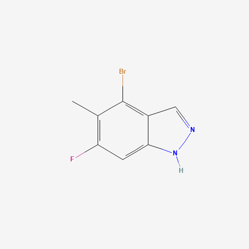 4-Bromo-6-fluoro-5-methyl-1H-indazole
