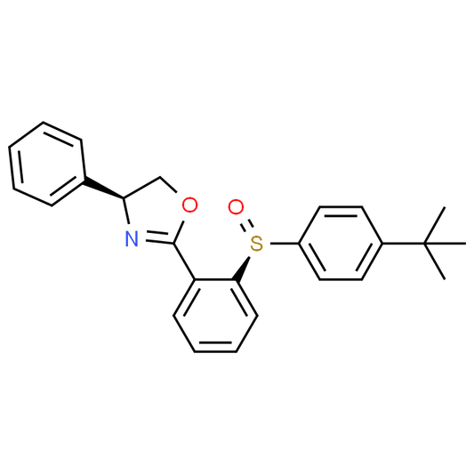 (S)-2-(2-((S)-(4-(tert-Butyl)phenyl)sulfinyl)phenyl)-4-phenyl-4,5-dihydrooxazole