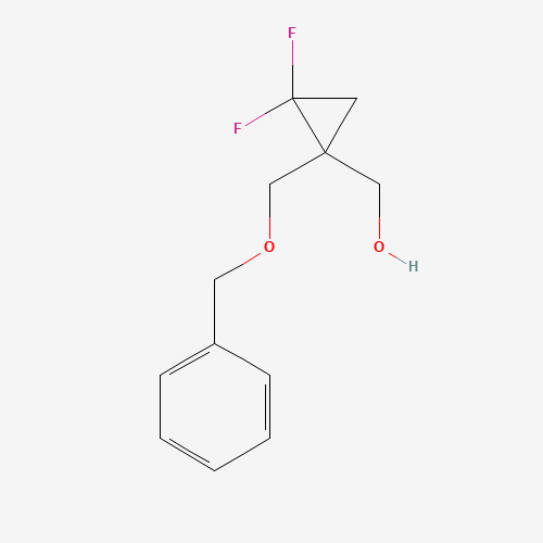 (1-((Benzyloxy)methyl)-2,2-difluorocyclopropyl)methanol