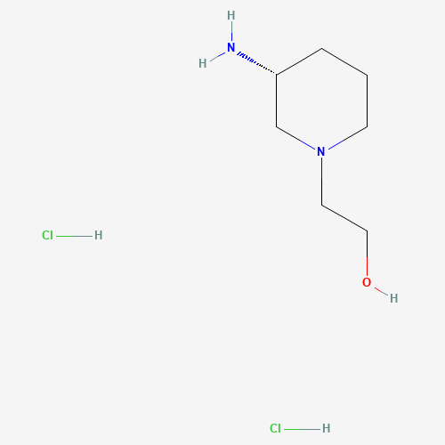 (R)-2-(3-Aminopiperidin-1-yl)ethan-1-ol dihydrochloride - Achmem
