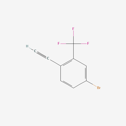 4-Bromo-1-ethynyl-2-(trifluoromethyl)benzene