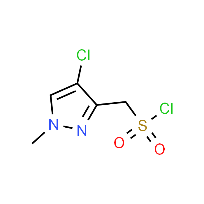 (4-Chloro-1-methyl-1H-pyrazol-3-yl)methanesulfonyl chloride