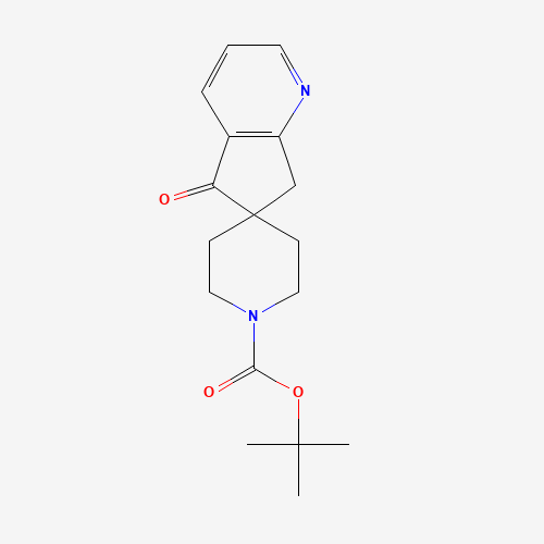 tert-Butyl 5-oxo-5,7-dihydrospiro[cyclopenta[b]pyridine-6,4'-piperidine]-1'-carboxylate