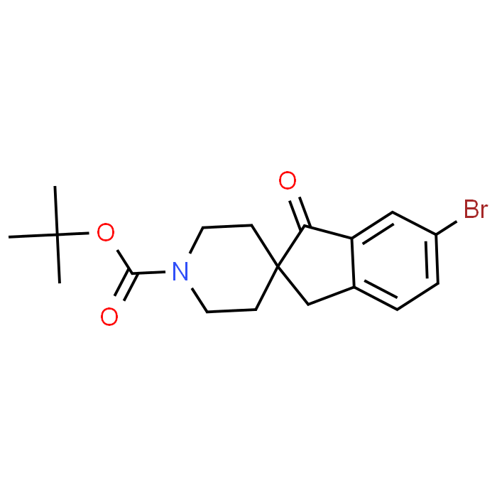 tert-Butyl 6-bromo-1-oxo-1,3-dihydrospiro[indene-2,4'-piperidine]-1'-carboxylate