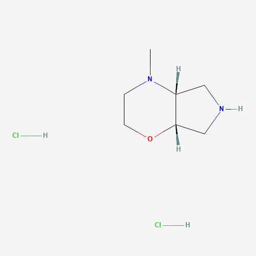 rel-(4aR,7aS)-4-Methyloctahydropyrrolo[3,4-b][1,4]oxazine dihydrochloride