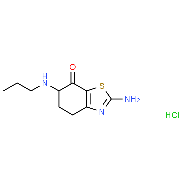2-Amino-6-(propylamino)-5,6-dihydrobenzo[d]thiazol-7(4H)-one hydrochloride