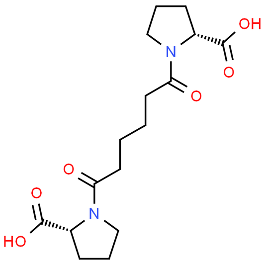 (2R,2'R)-1,1'-Adipoylbis(pyrrolidine-2-carboxylic acid)