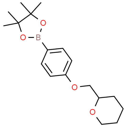 4,4,5,5-Tetramethyl-2-(4-((tetrahydro-2H-pyran-2-yl)methoxy)phenyl)-1,3,2-dioxaborolane