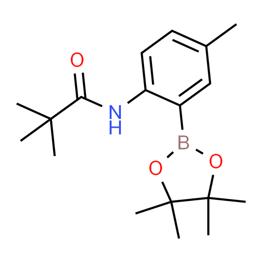 N-(4-Methyl-2-(4,4,5,5-tetramethyl-1,3,2-dioxaborolan-2-yl)phenyl)pivalamide