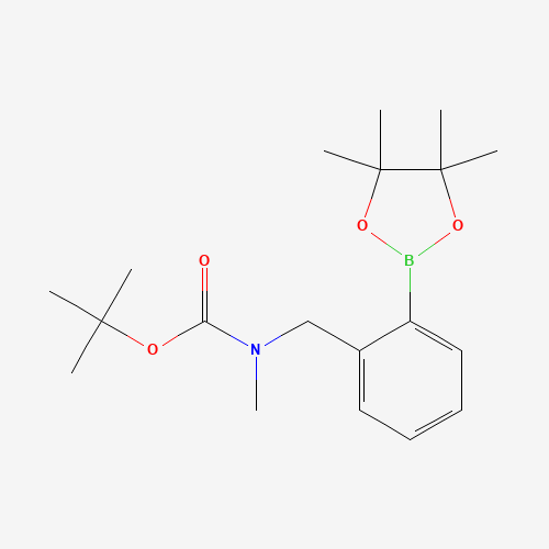 tert-Butyl methyl(2-(4,4,5,5-tetramethyl-1,3,2-dioxaborolan-2-yl)benzyl)carbamate