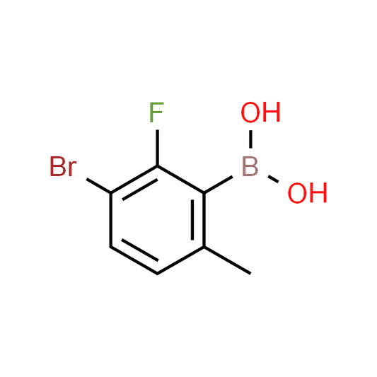 3-Bromo-2-fluoro-6-methylphenylboronic acid