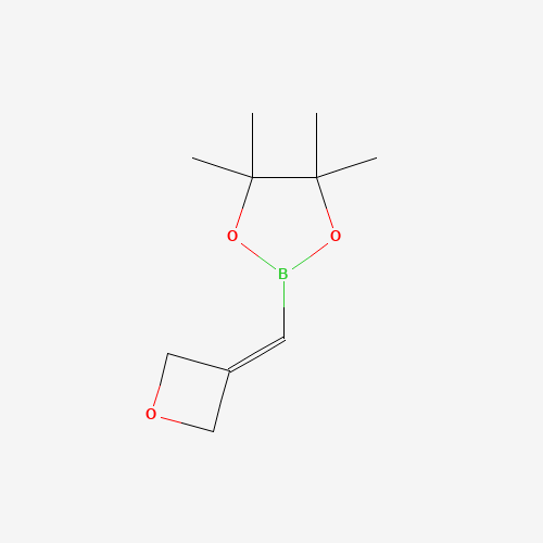 4,4,5,5-Tetramethyl-2-(oxetan-3-ylidenemethyl)-1,3,2-dioxaborolane