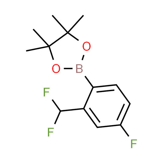 2-(2-(Difluoromethyl)-4-fluorophenyl)-4,4,5,5-tetramethyl-1,3,2-dioxaborolane