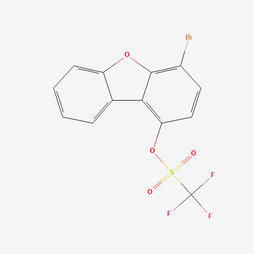 4-Bromodibenzo[b,d]furan-1-yl trifluoromethanesulfonate