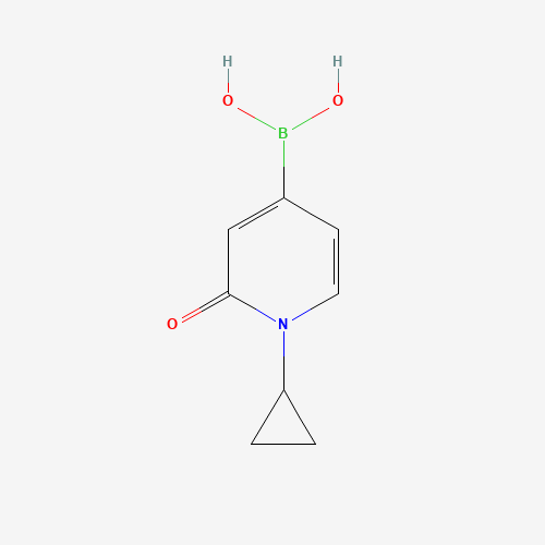 (1-Cyclopropyl-2-oxo-1,2-dihydropyridin-4-yl)boronic acid