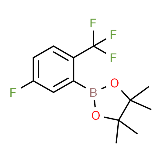 2-(5-Fluoro-2-(trifluoromethyl)phenyl)-4,4,5,5-tetramethyl-1,3,2-dioxaborolane