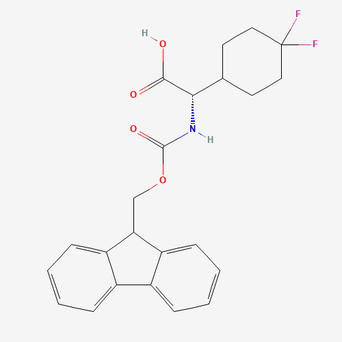 (S)-2-((((9H-Fluoren-9-yl)methoxy)carbonyl)amino)-2-(4,4-difluorocyclohexyl)acetic acid