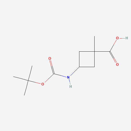 3-((tert-Butoxycarbonyl)amino)-1-methylcyclobutane-1-carboxylic acid