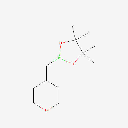 4,4,5,5-Tetramethyl-2-((tetrahydro-2H-pyran-4-yl)methyl)-1,3,2-dioxaborolane