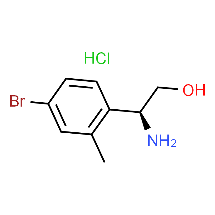 (S)-2-Amino-2-(4-bromo-2-methylphenyl)ethan-1-ol hydrochloride