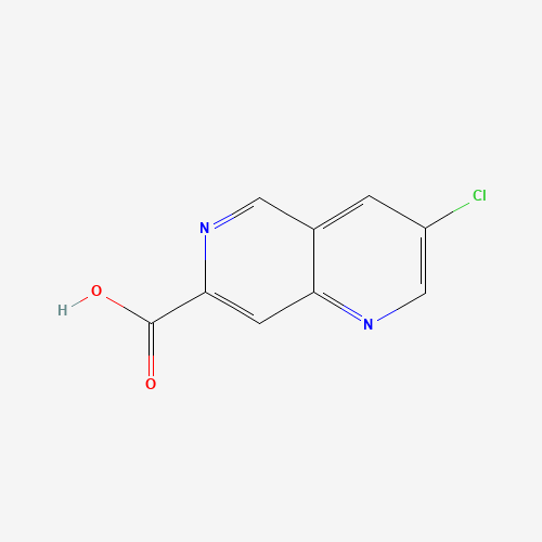 3-Chloro-1,6-naphthyridine-7-carboxylic acid