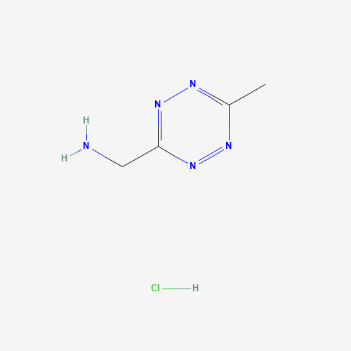 (6-Methyl-1,2,4,5-tetrazin-3-yl)methanamine hydrochloride