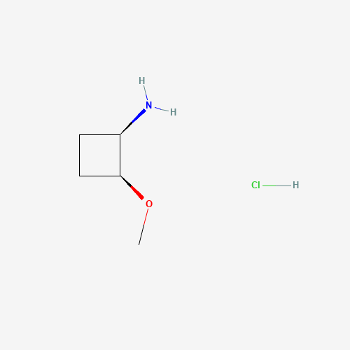 rel-(1R,2S)-2-Methoxycyclobutan-1-amine hydrochloride