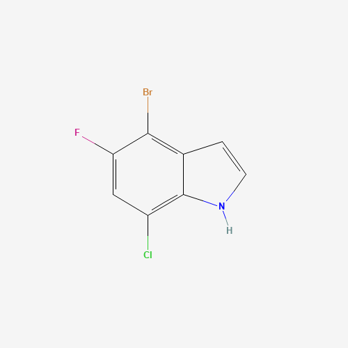 4-Bromo-7-chloro-5-fluoro-1H-indole