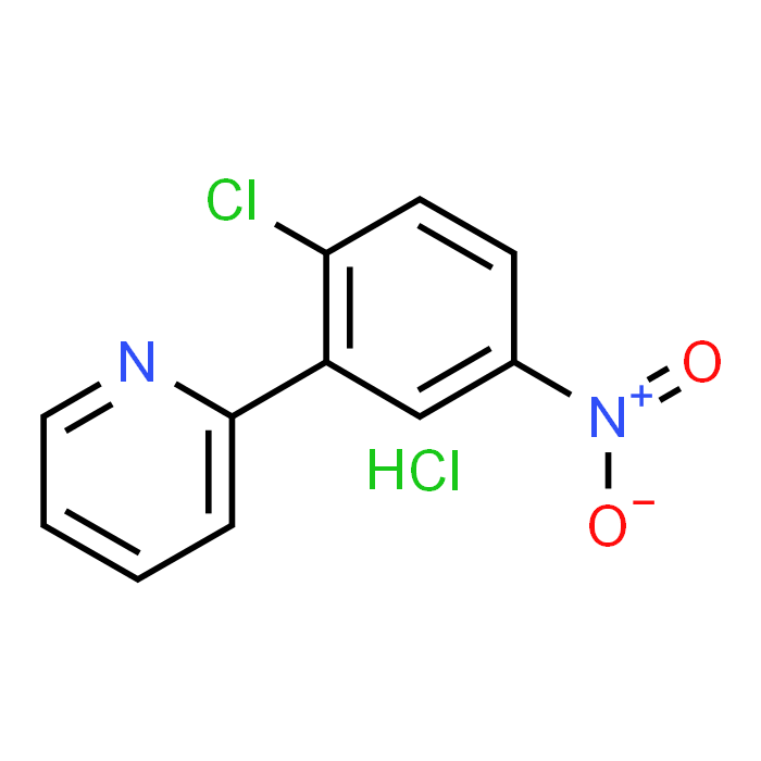 2-(2-Chloro-5-nitrophenyl)pyridine hydrochloride