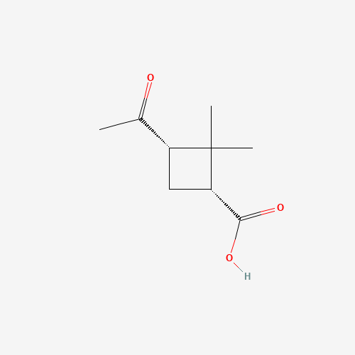 (1R,3S)-3-Acetyl-2,2-dimethylcyclobutane-carboxylic acid