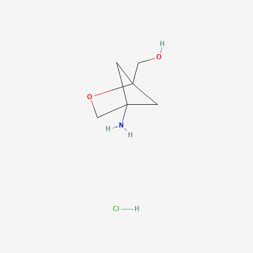 (4-Amino-2-oxabicyclo[2.1.1]hexan-1-yl)methanol hydrochloride