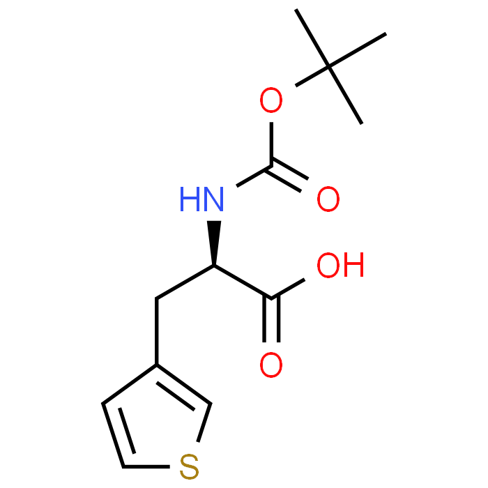 (R)-2-((tert-Butoxycarbonyl)amino)-3-(thiophen-3-yl)propanoic acid