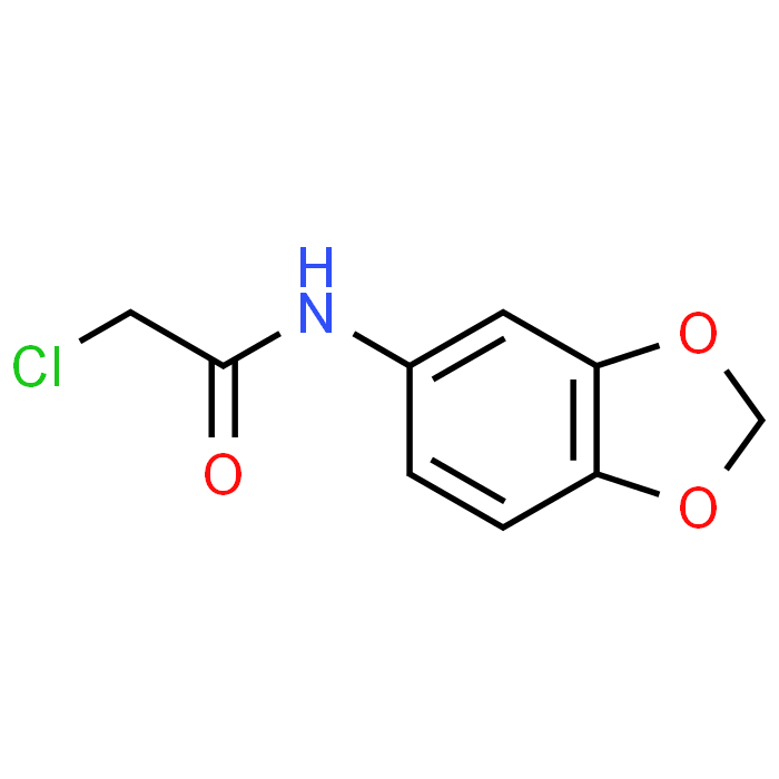 N-(Benzo[d][1,3]dioxol-5-yl)-2-chloroacetamide