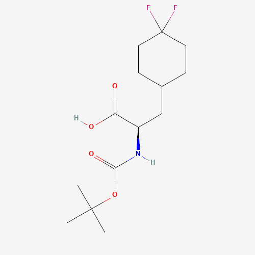 (R)-2-((tert-Butoxycarbonyl)amino)-3-(4,4-difluorocyclohexyl)propanoic acid
