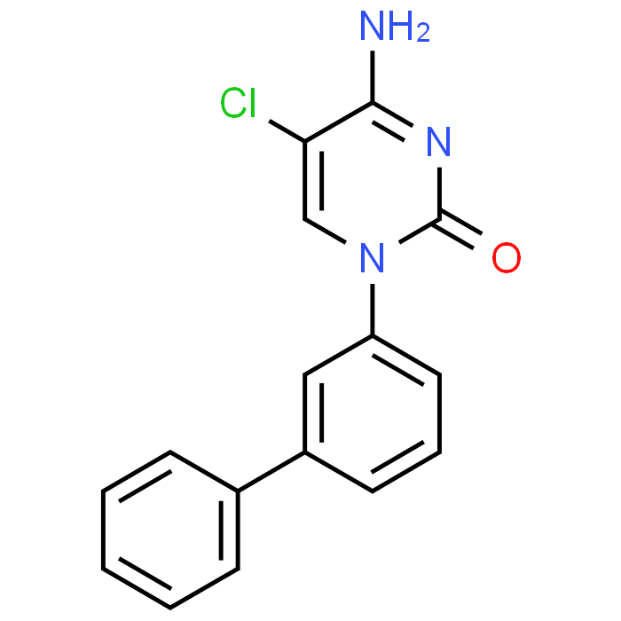 1-([1,1'-Biphenyl]-3-yl)-4-amino-5-chloropyrimidin-2(1H)-one