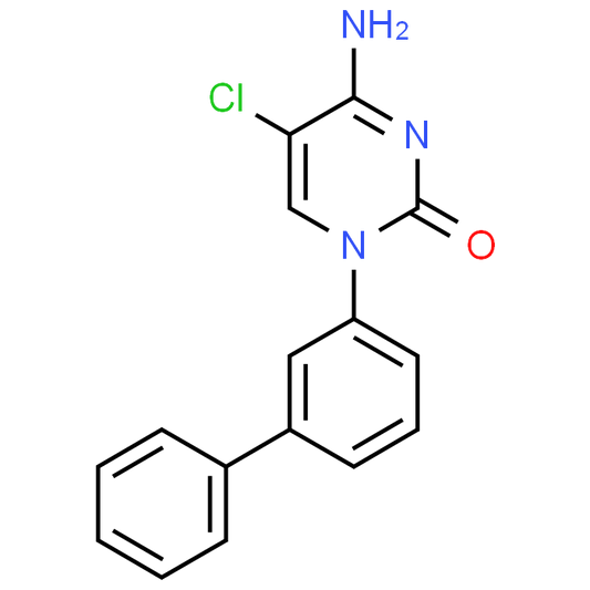 1-([1,1'-Biphenyl]-3-yl)-4-amino-5-chloropyrimidin-2(1H)-one