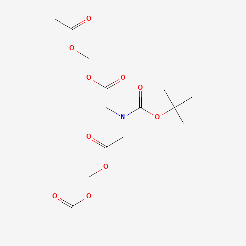 Bis(acetoxymethyl) 2,2'-((tert-butoxycarbonyl)azanediyl)diacetate