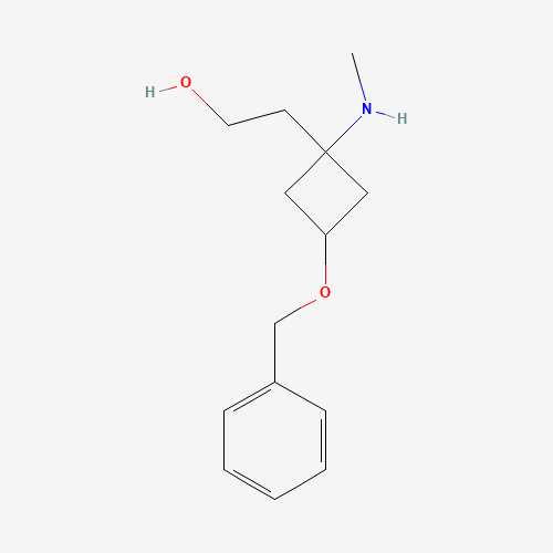 2-(3-(Benzyloxy)-1-(methylamino)cyclobutyl)ethan-1-ol