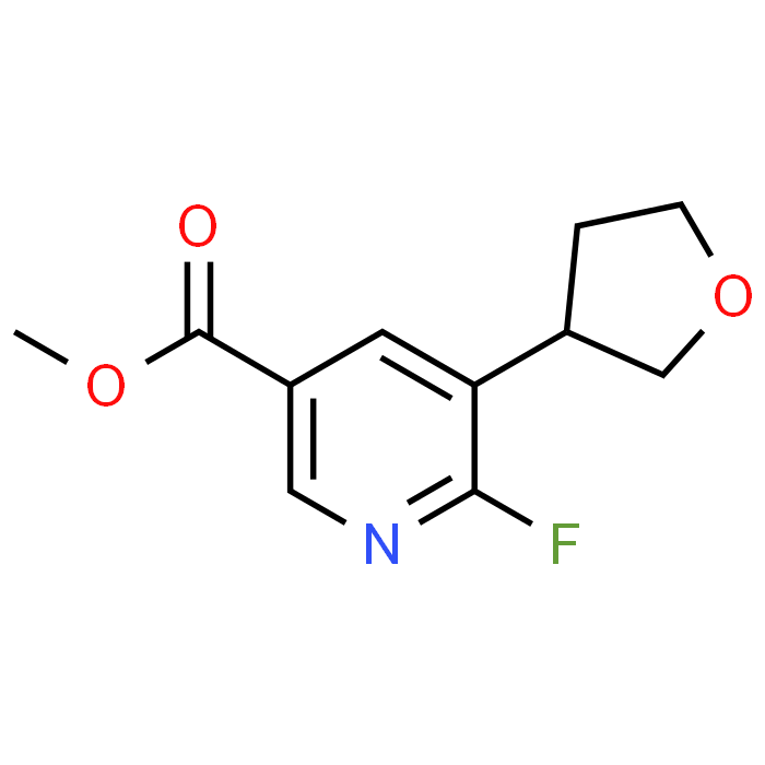 Methyl 6-fluoro-5-(tetrahydrofuran-3-yl)nicotinate