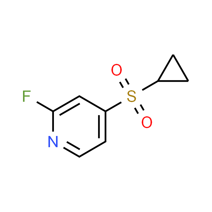 4-(Cyclopropylsulfonyl)-2-fluoropyridine
