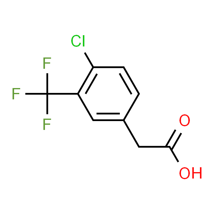 4-Chloro-3-(trifluoromethyl)phenylacetic acid