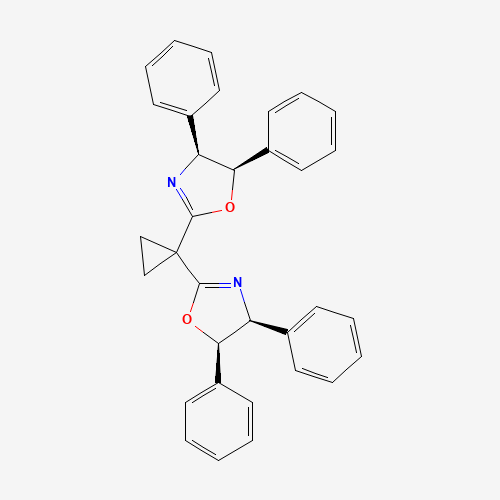 (4S,4'S,5R,5'R)-2,2'-(Cyclopropane-1,1-diyl)bis(4,5-diphenyl-4,5-dihydrooxazole)