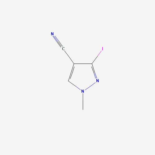 3-Iodo-1-methyl-1H-pyrazole-4-carbonitrile